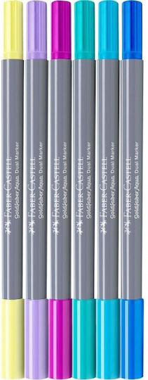 Faber-Castell Goldfaber Markers Designing Seashell Symphony Set 6 Colours