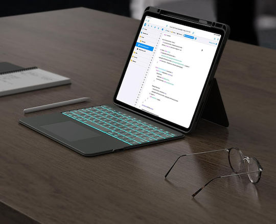 Флип Капак Издръжлив С Клавиатура Сив (Ipad Air 13” / Pro 12,9”)