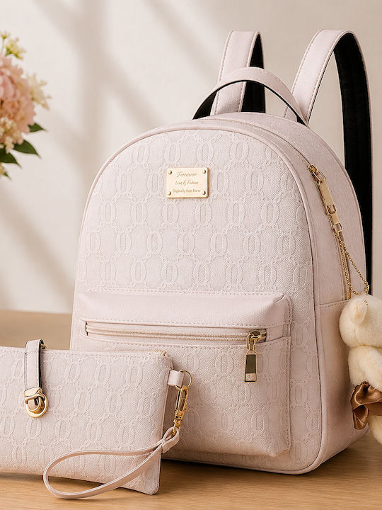 Damentasche Rucksack Weiß