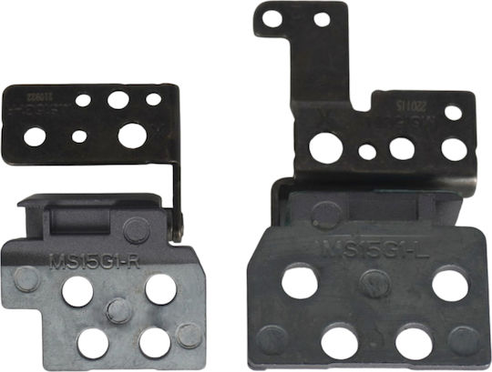 Laptop Hinges Bracket Set MSI Creator Z16p MS-15G1 15G1 Left & Right No Brackets Gray Code 1-HNG0825