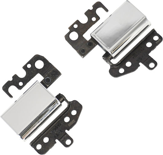 Laptop Hinges Bracket Set Asus Vivobook S 14 Flip Tp3402 Tp3402qa Tp3402va Tp3402va-lz084w Tp3402va-kn115w Tp3402va-kn235w Left & Right No Brackets Silver Code 1-hng0802