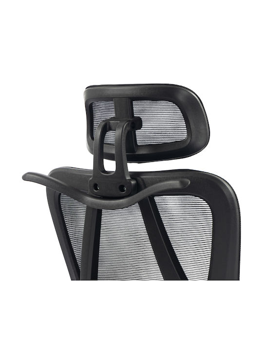 HomeMarkt Frantic Office Chair with Adjustable Black Arms