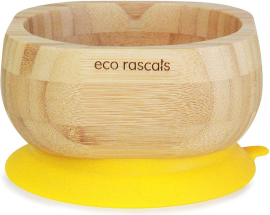 Eco Rascals Kids Food Bowl from Bamboo Beige