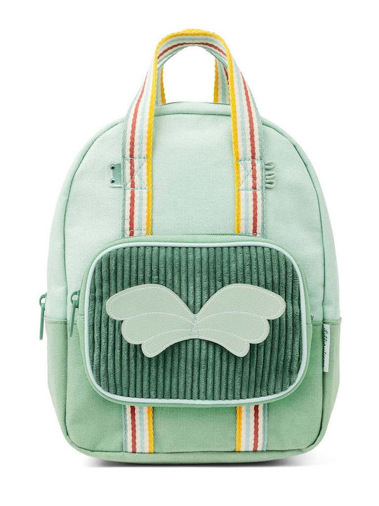 Lilliputiens School Backpack for Elementary Green 29 x 11 x 30 cm