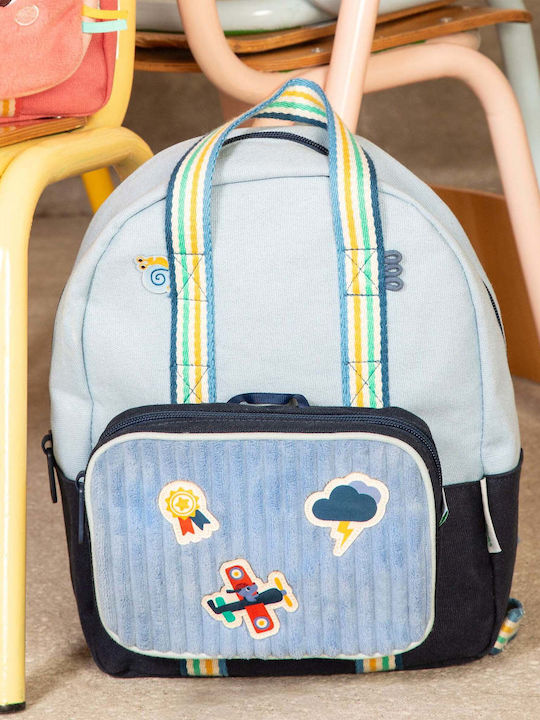 Lilliputiens School Backpack Elementary Blue 29 x 11 x 30cm
