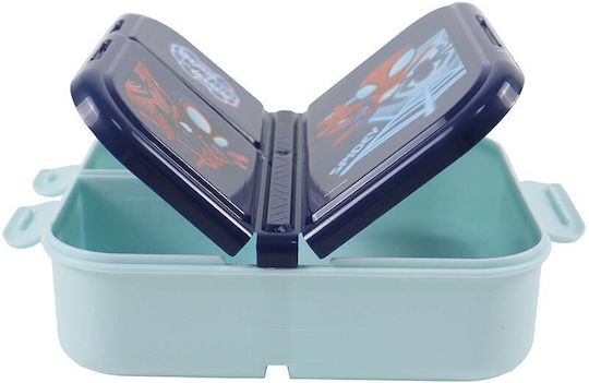 Gim Plastic Kids Food Container Spiderman 0.8lt
