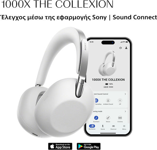 Sony 1000X The ColleXion Wireless / Wired Over Ear Headphones and Quick Charge Platinum