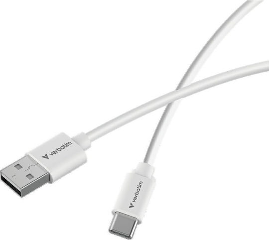 Verbatim USB 2.0 Cable USB-C Male - USB-C 18W Black 2 Pieces