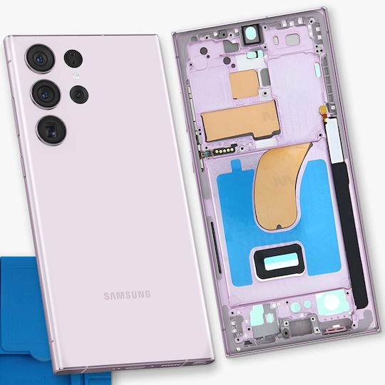Clappio Replacement Central Chassis Samsung Galaxy S23 Ultra Lavender