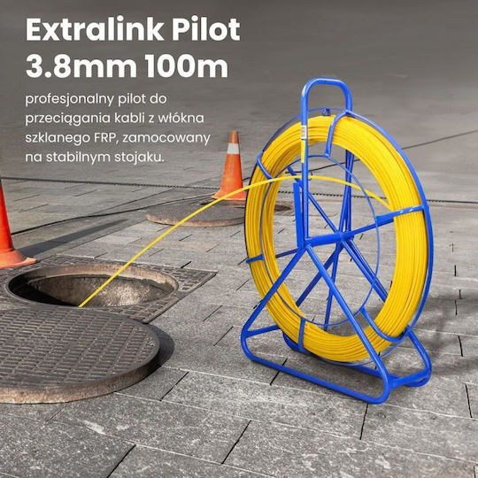 Extralink Καλώδιο Fiber - Fiber 100m 1τμχ