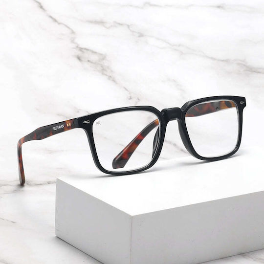 Blue Light Blocking Glasses Red Raven Numiel Black Red Raven