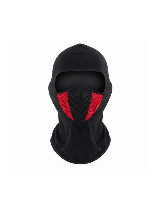 FIXATO Balaclava Full Face Pentru Motociclist Culoare Neagră