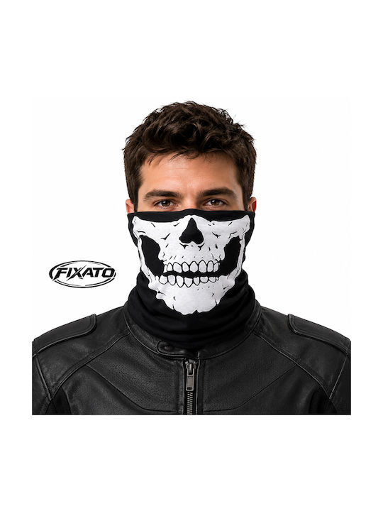 FIXATO FIXATO Bandana Reitkopfbedeckung für Motorrad Schwarz