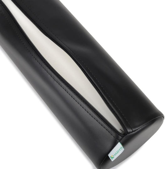 Habys Cylindrical Back Pillow 60x18x12cm In Black Colour G-KSWAK015005