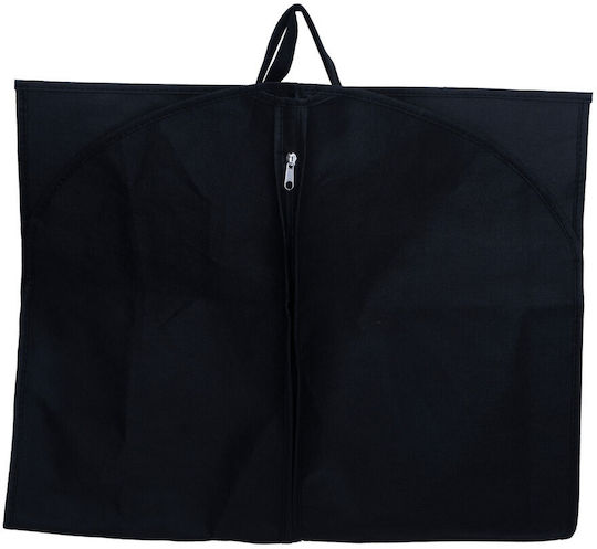 UnicUtil Husă De Depozitare Din Plastic Pentru Costum Haine Rochii Neagră 60x100cm