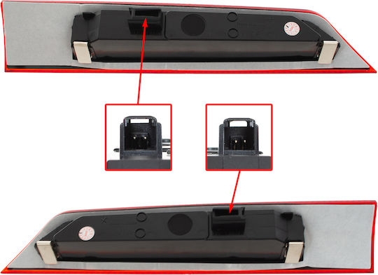 Ford Tranzit Personalizat 12-23 Lumini De Oprire Led Spate Stânga + Dreapta Set 2 Bucăți