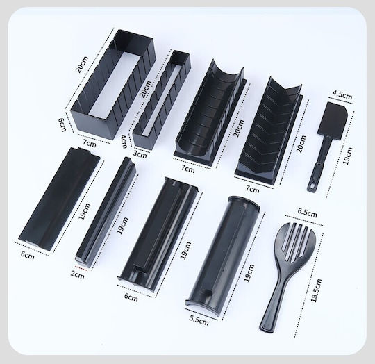 Alista Home Forms/Molds Made of Plastic 10 Pieces