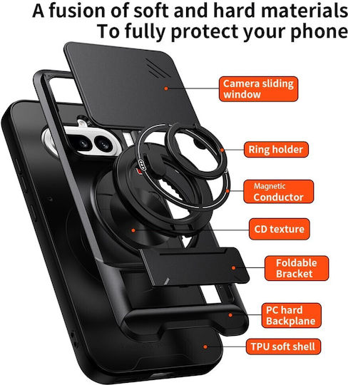SSCase Back Cover Kunststoff Rotes (Nothing Phone 4a)