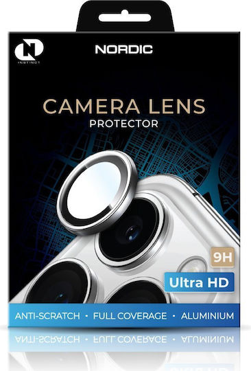 Nordic Metal Camera Lens Apple Iphone 16 Pro/16 Pro Max White Titanium