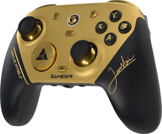 Gamesir G7 Pro 8K XH PC Champion Edition Ασύρματο & Ενσύρματο Gamepad για PC Χρυσό