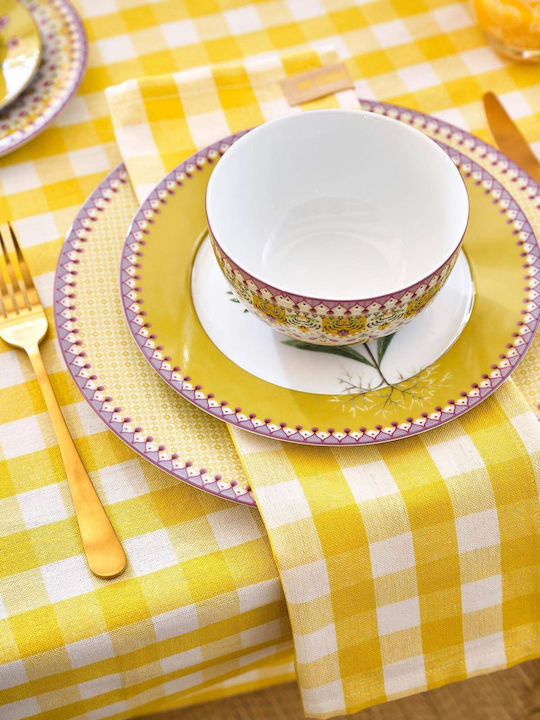 PiP Studio Lily & Lotus Multicolour Porcelain Dessert Plate 21cm