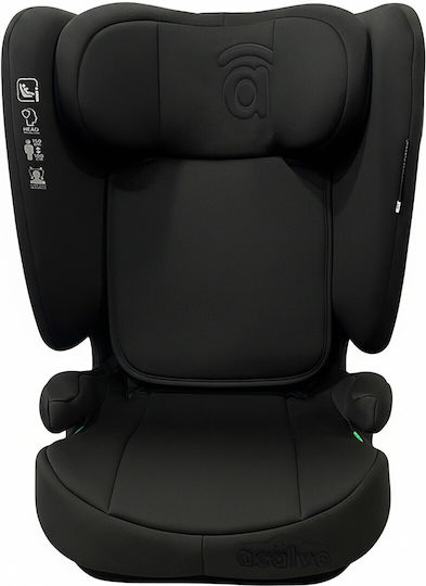 Asalvo Omniguard Car Seat High-back Booster i-Size with Isofix Black 15-36 kg