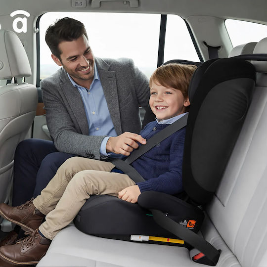 Asalvo Omniguard Car Seat High-back Booster i-Size with Isofix Black 15-36 kg