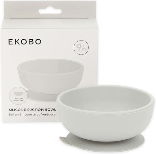 Ekobo Bol Servire Rotund Gri