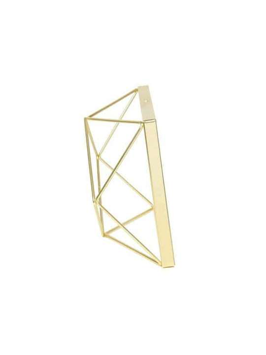 Umbra Prisma Metal Photo Frame with Gold Frame 3 Pieces