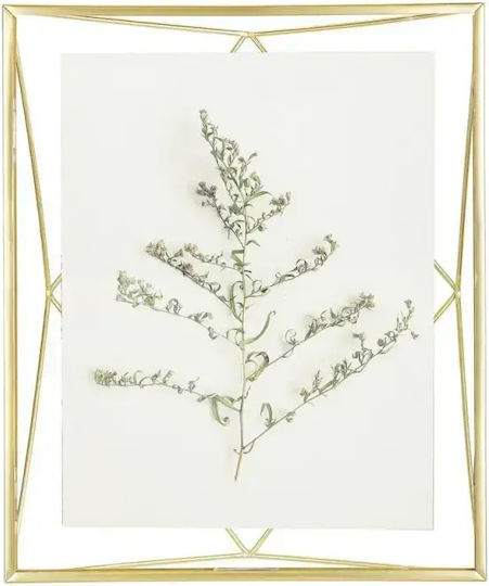 Umbra Prisma Metal Photo Frame with Gold Frame 3 Pieces