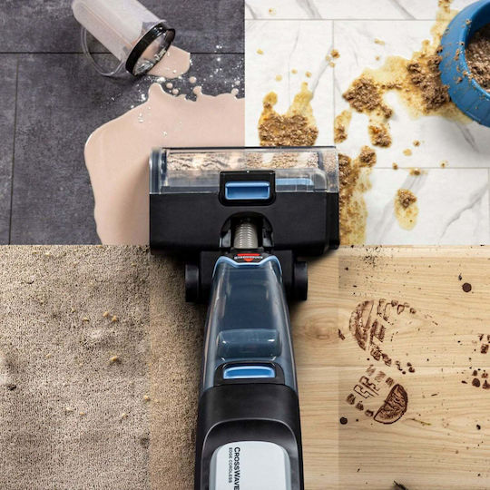 Bissell CrossWave Edge Cordless Pro Επαναφορτιζόμενη Σκούπα Stick 25.9V Μαύρη