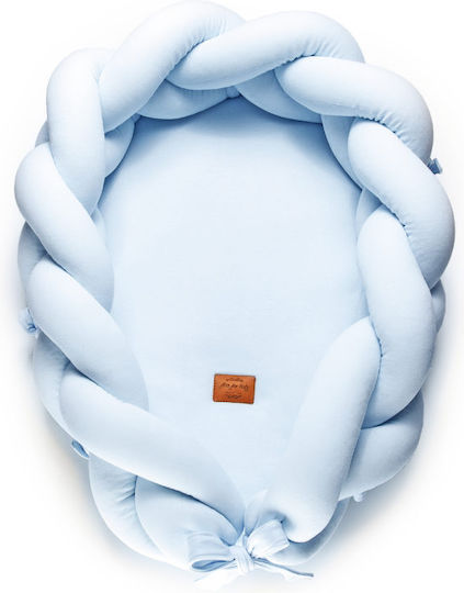 Beboulino Premium Πάντα Πλεξούδα Εσωτερική Blue 48x63cm