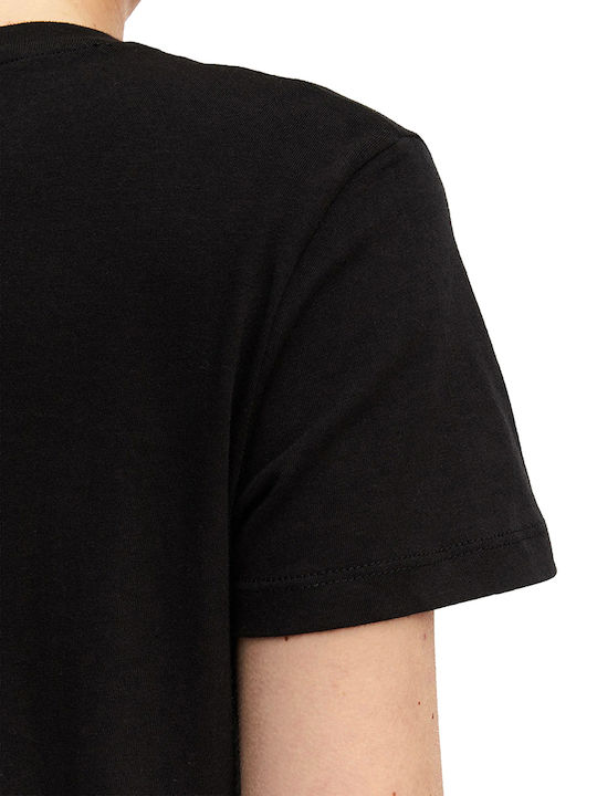 Tjw Γυναικείο T-shirt Μαύρο