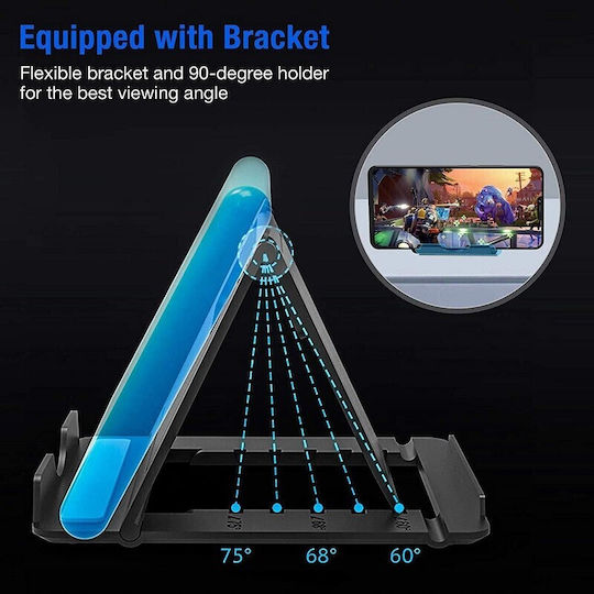22126-320-00-46 Ασύρματο Οπτικό Gaming Πληκτρολόγιο με RGB φωτισμό (Αγγλικό US) Γκρι