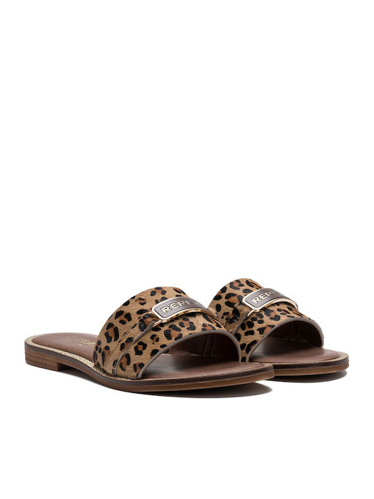 Women's Flat Sandals Brown