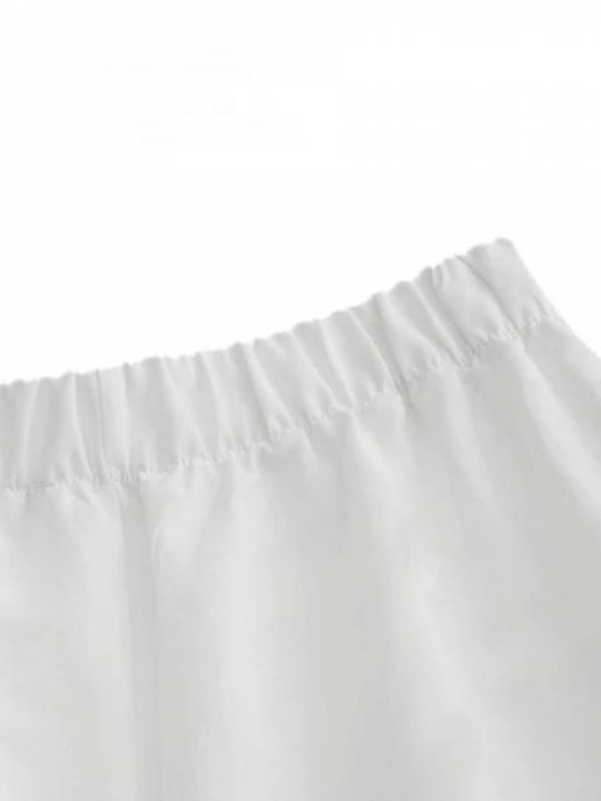 Women's Fabric Trousers White