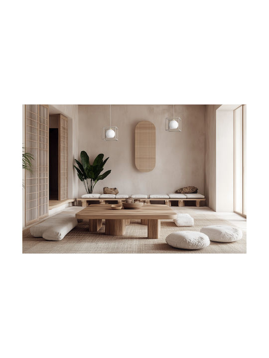 Light Home Κρεμαστό Φωτιστικό Χρυσό με Ντουί E27