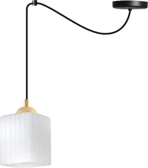 Light Home Κρεμαστό Φωτιστικό Μαύρο με Ντουί E27
