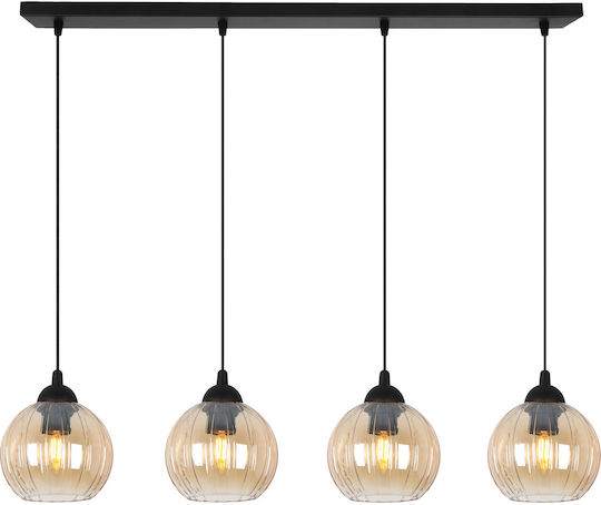 Light Home Pendant Ceiling Light Black with E27 Socket