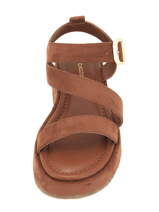 Friedel Women's Brown Summer Platforms