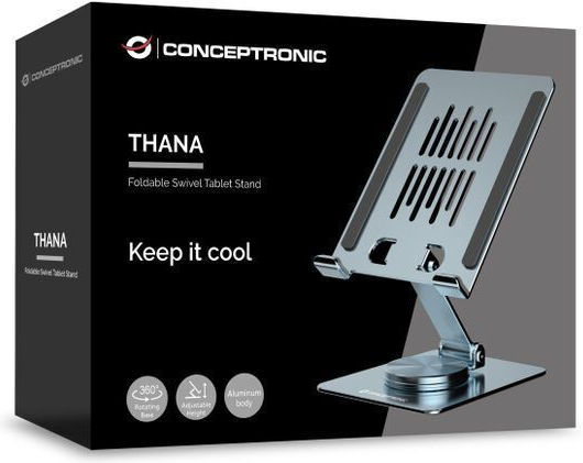 Conceptronic Βάση Στήριξης για Laptop Γκρι THANA09G