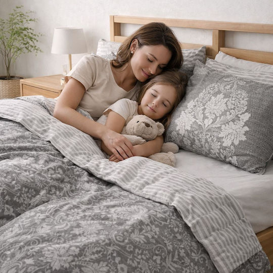 Spalnobelio.bg Tagesdecken Set Einzel Gray 150x210cm 5 Stück