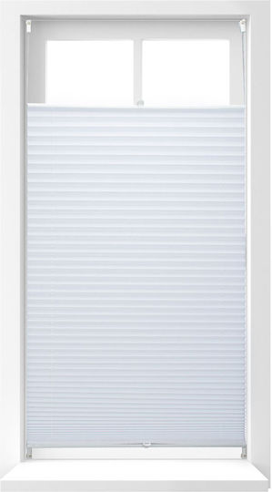 Relaxdays Roller Blinds Partial Blackout White W90xH210cm 10021308_737