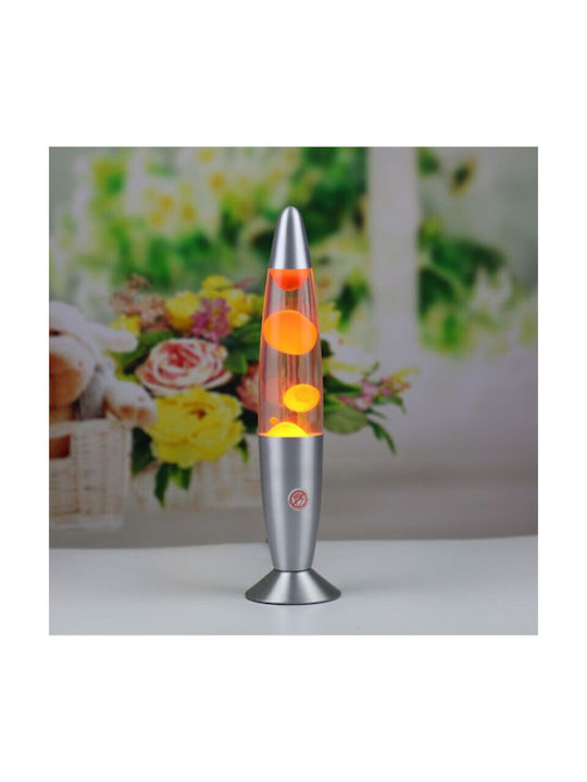 Διακοσμητικό Φωτιστικό Lava Lamp 41x10εκ.