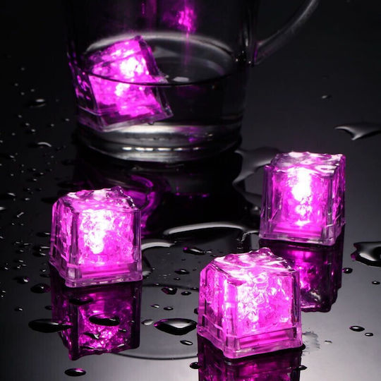Διακοσμητικό Φωτιστικό LED RGB 12τμχ 2.7x2.7εκ.