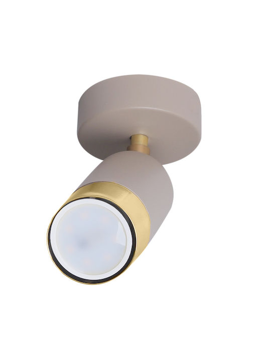 Light Home Таванни И Стенни Светлини С Цокъл GU10 В Златист Цвят