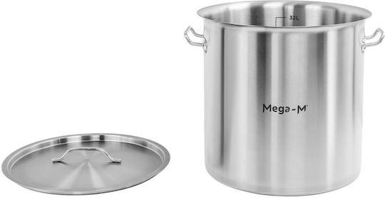Mega-M Mega-M Kommerzielle Töpfe Kapazität 36lt Mit Durchmesser 36cm Und Höhe 36cm