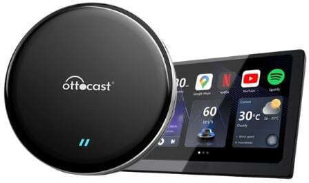 Ottocast Aibox P3 Lite Cartă Sim 2 3 4g Android Auto Carplay Negru