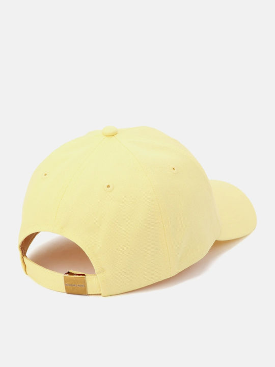 Michael Kors Logo Cotton Baseball Cap Lemon