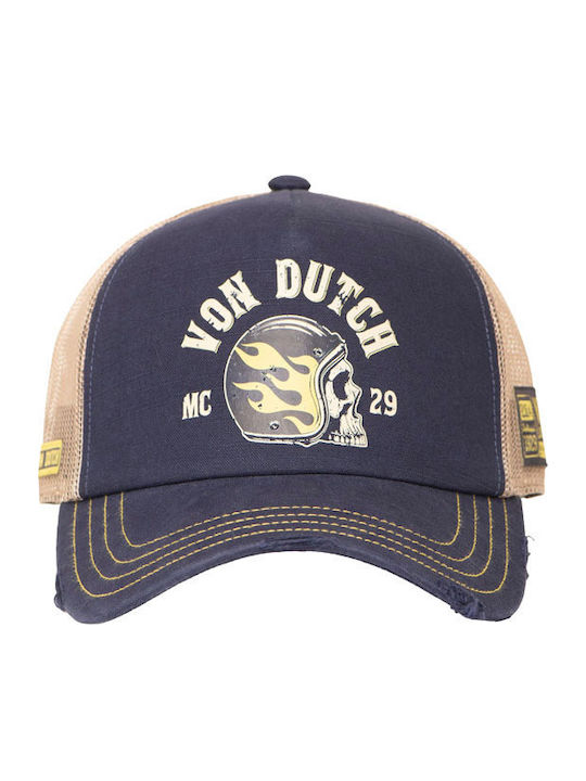 Von Dutch Καπέλο Trucker Crew Cap Helmet Skull Von Dutch Καπέλο Trucker Crew Cap Helmet Skull